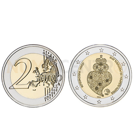 Moeda 2 Euro Equipa Olimpica - Portugal 2016 normal
