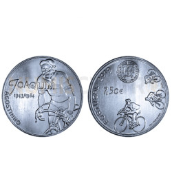 Moeda 7,5€ Joaquim Agostinho Prata Portugal 2019