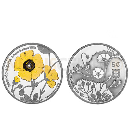 Moeda 5€ Alcar do Algarve Prata Proof Portugal 2019