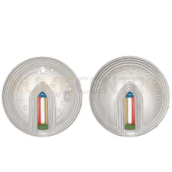 Moeda 5€ Comemorativa O Gótico Portugal 2020 Prata Proof