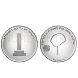 Moeda 7,5€ Eduardo Souto Moura Portugal 2018 Prata Proof