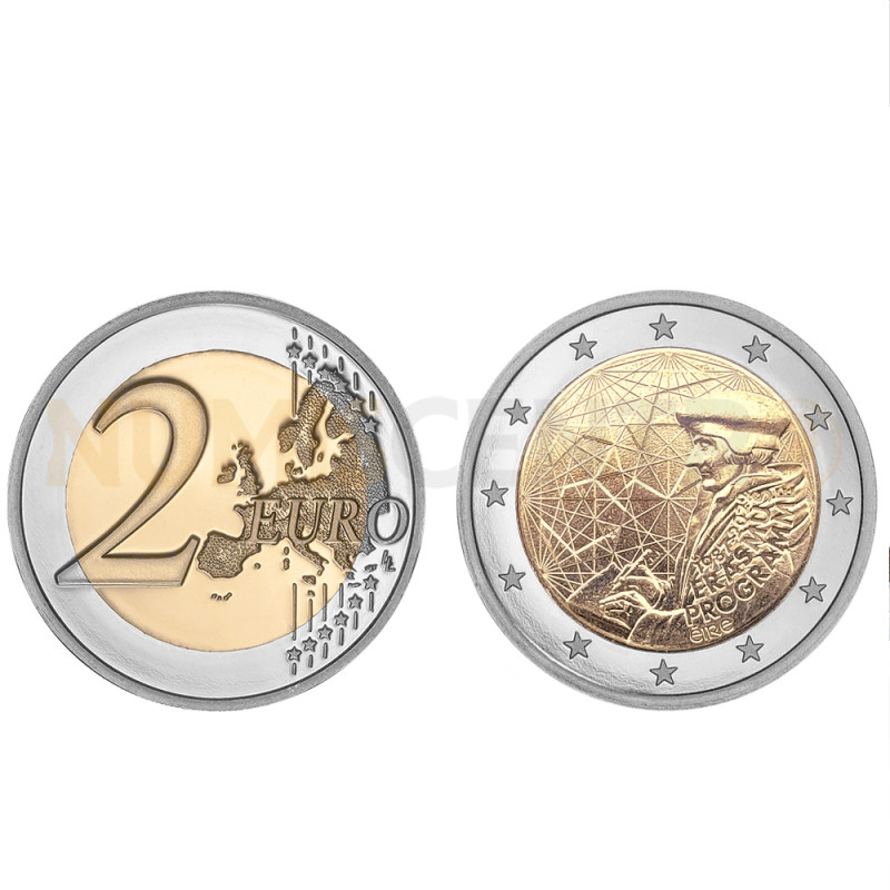 Moeda 2 Euro Erasmus Irlanda 2022