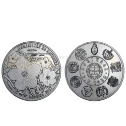 Moeda 7,5€ Maravilhas da Natureza Portugal 2017 Prata 500