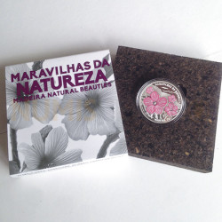 Moeda 7,5€ Maravilhas da Natureza Portugal 2017 Prata Proof