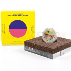 Moeda 10€ Akacorleone Portugal 2022 Prata Proof