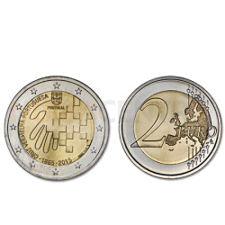 Moeda 2 Euros Cruz Vermelha - Portugal 2015 Normal