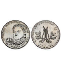 Moeda 2,5€ Comemorativa Marcos Portugal 2014 Cuproniquel