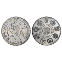 Moeda 7,5€ Comemorativa Raizes Culturais viriato - Portugal 2015 Cuproniquel