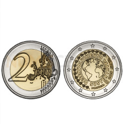 Moeda 2 Euros Desenvolvimento Sustentável Portugal 2025 BNC