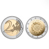 Moeda 2 Euros Girassol Ucraniano Letónia 2023
