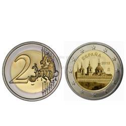 2 Euros Mosteiro do Escorial Espanha 2013