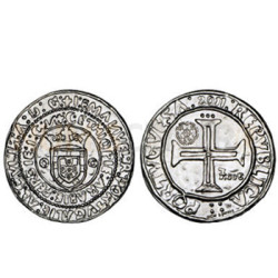 Moeda Comemorativa O Portugues de D Manuel I 2011 Cuproniquel