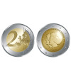 2 Euros Rainha Beatriz e Príncipe Willem Alexandre Países Baixos 2013