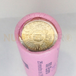 Rolo Moedas 2 Euros 10 Anos da Moeda Euro Portugal 2012