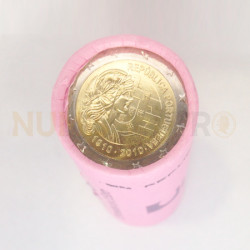 Rolo Moedas 2 Euros Centenário da República Portugal 2010