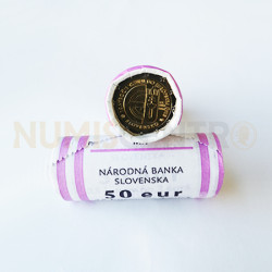 Rolo Moedas 2 Euros 10 Anos da UE Eslováquia 2014