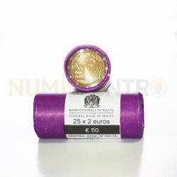 Rolo Moedas 2 Euros Natureza e Meio Ambiente Malta 2019