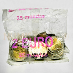 Saco 25 Moedas 60 Aniversário Direitos Humanos Portugal 2008