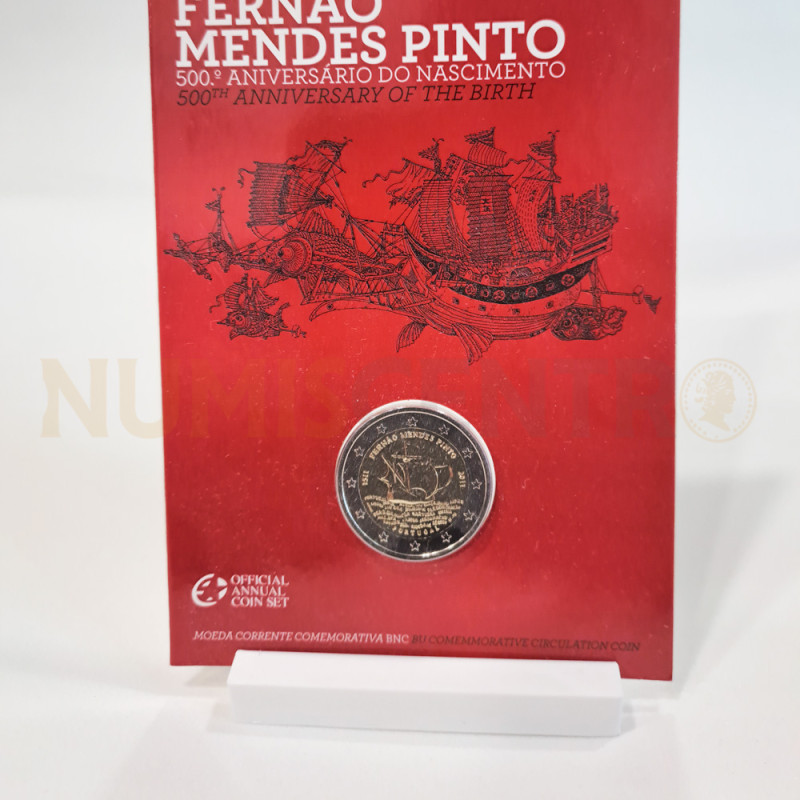 Expositor Moedas 2 euros Proof e BNC (Deve de informar se é para BNC ou Proof)