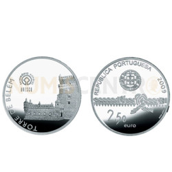Moeda Comemorativa Torre de Belém 2009 Cuproníquel